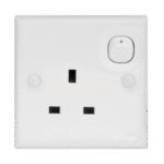 Orange Casablanca | Single Switched Socket Outlet | 13AMP