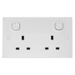 Orange Casablanca | Twin Switch Socket Outlet | 13AMP