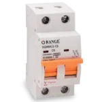 32A 2Pole MCB ORANGE SIGMA Circuit Braker