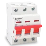 63A 3Pole Isolator ORANGE SIGMA Circuit
