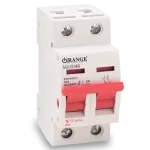 63A 2Pole Isolator ORANGE SIGMA Circuit