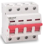63A 4Pole Isolator ORANGE SIGMA Circuit