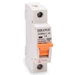 6A Single Pole MCB ORANGE SIGMA Circuit Braker