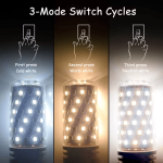 LED SMD Candle Bulb E14/E27 | 12W | Day/ Warm & Natural White Mix