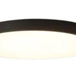 Bixton | Ultra Surface Panel | Round | 16w | Black Body | Day Light\Warm White