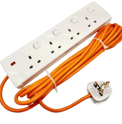Orange extension cord