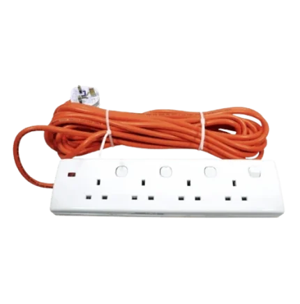 Orange extension cord