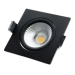 Akra | Down Light | Sunk | Round | 10W | Black